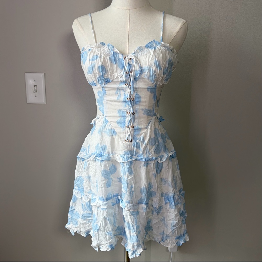 SABO Harlan Lace Up Dress - Picture 2 of 15